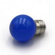 Λάμπα LED 2W E27 230V Μπλέ 13-27024